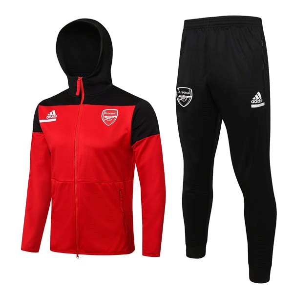 Chandal Con Capucha Arsenal 2022-23 Rojo